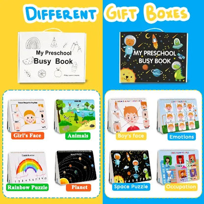 Mallify Montessori Busy Book