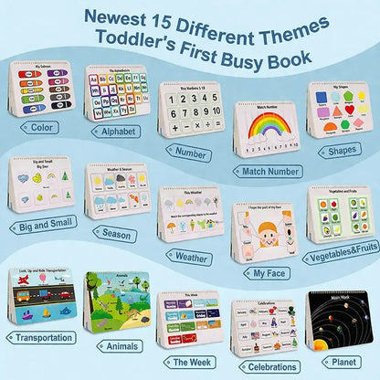 Mallify Montessori Busy Book