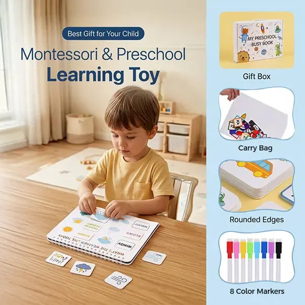 Mallify Montessori Busy Book