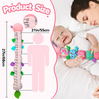 Musical Caterpillar Baby Sensory Toy Infant Tummy Time Play Gift