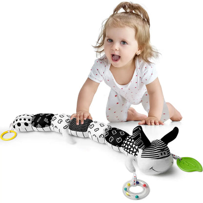 Musical Caterpillar Baby Sensory Toy Infant Tummy Time Play Gift
