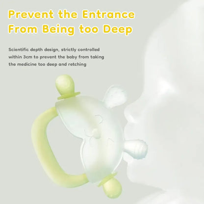 Bunny Silicone Baby Teether Mitten
