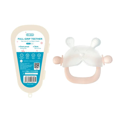 Bunny Silicone Baby Teether Mitten