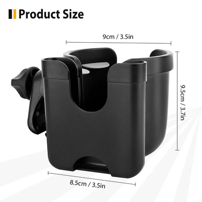 2-in-1 Stroller Cup Holder
