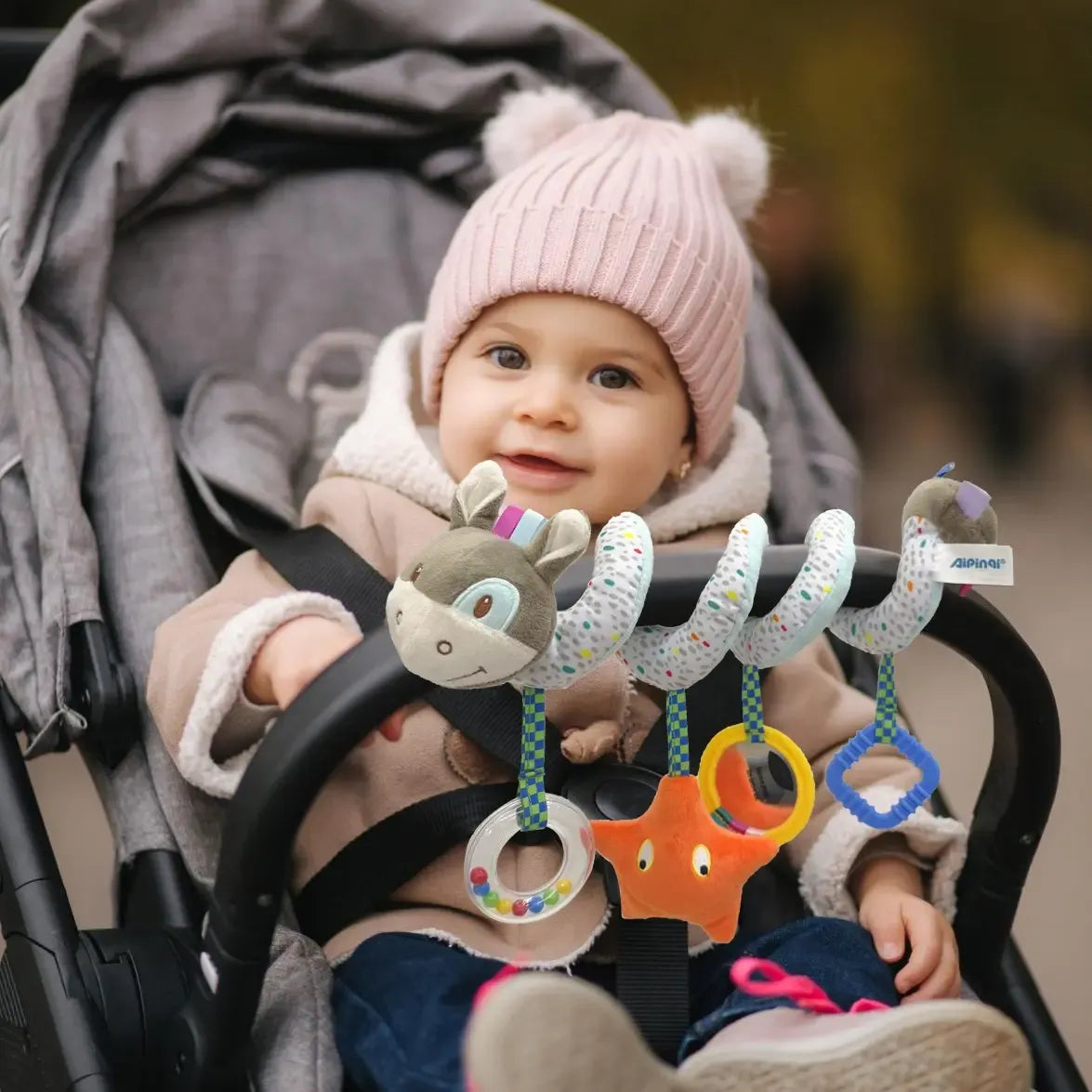 Baby Stroller and Car Seat Sensory Toys