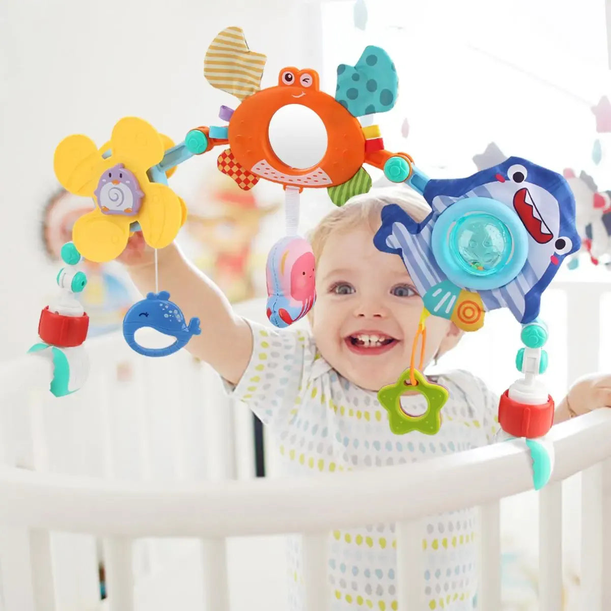 Baby Stroller Hanging Sensory Toy