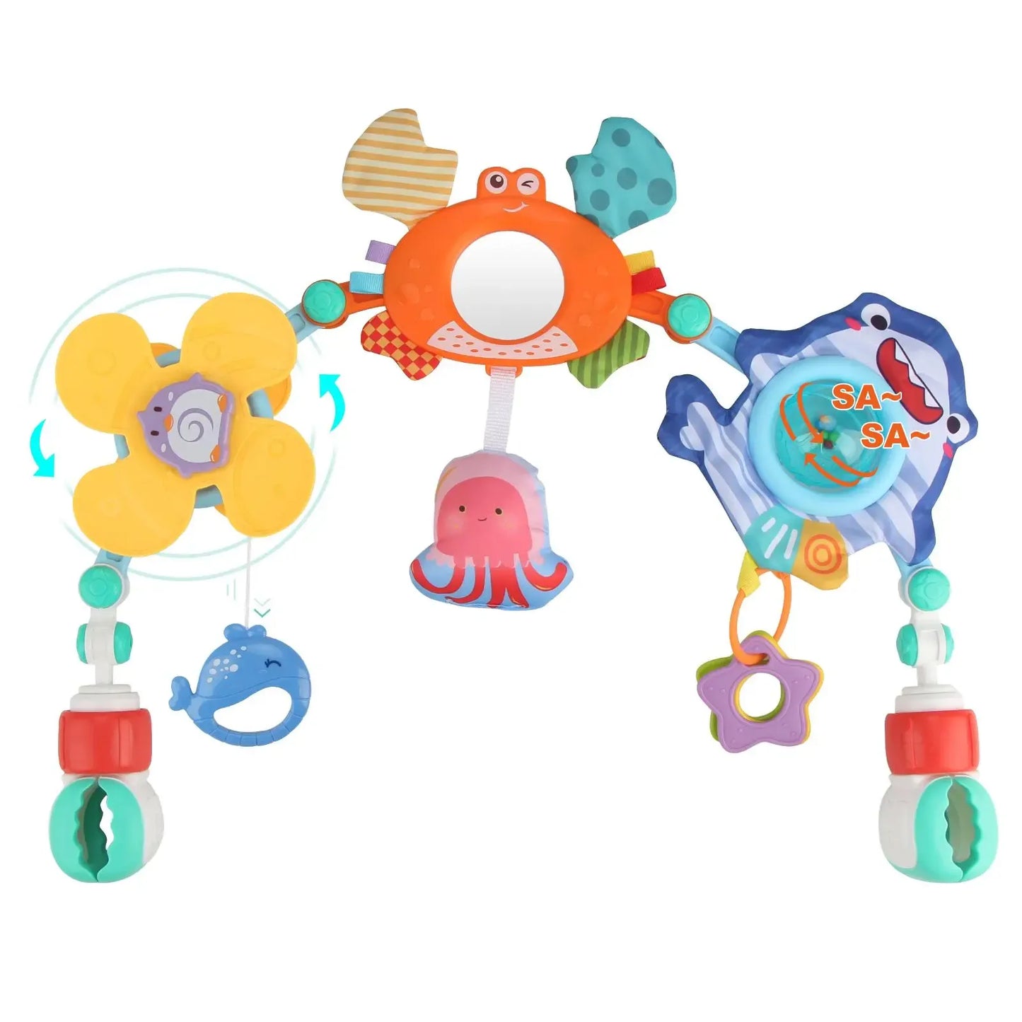 Baby Stroller Hanging Sensory Toy