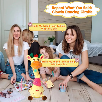Dancing Talking Giraffe Plush