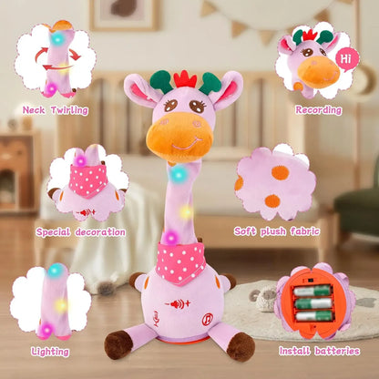 Dancing Talking Giraffe Plush