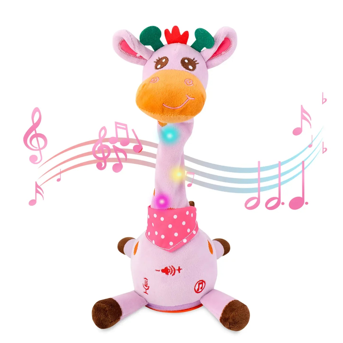Dancing Talking Giraffe Plush
