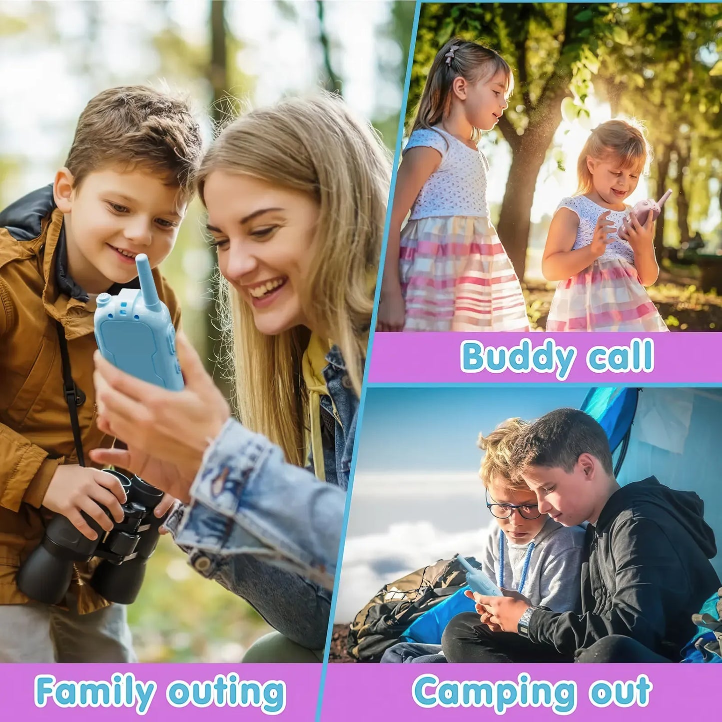 Kids Walkie Talkies 2-Pack