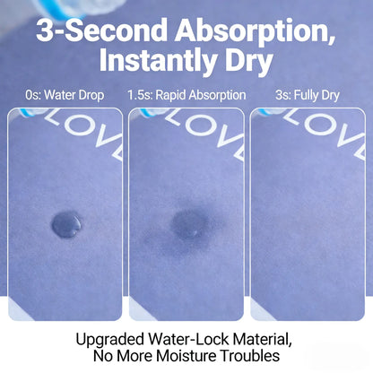 3Pcs Non-Slip Bath Mat Set