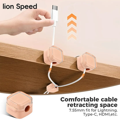 Magnetic Cord Clips Organizer