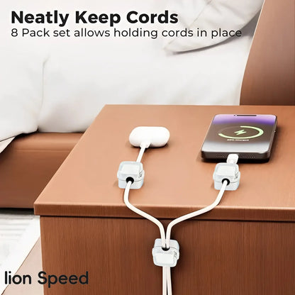 Magnetic Cord Clips Organizer
