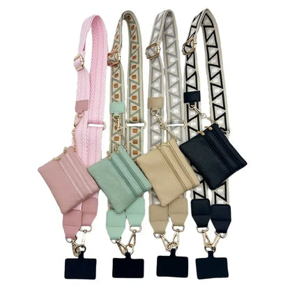 Crossbody Phone Strap with Wallet
