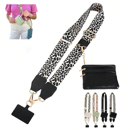 Crossbody Phone Strap with Wallet