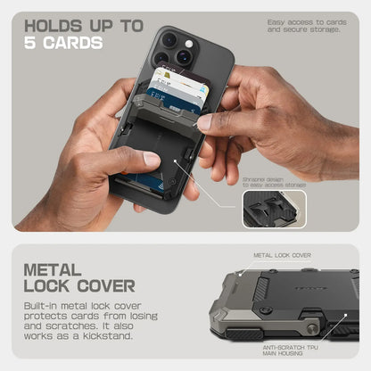 Magnetic Phone Wallet with Stand