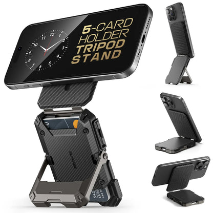Magnetic Phone Wallet with Stand