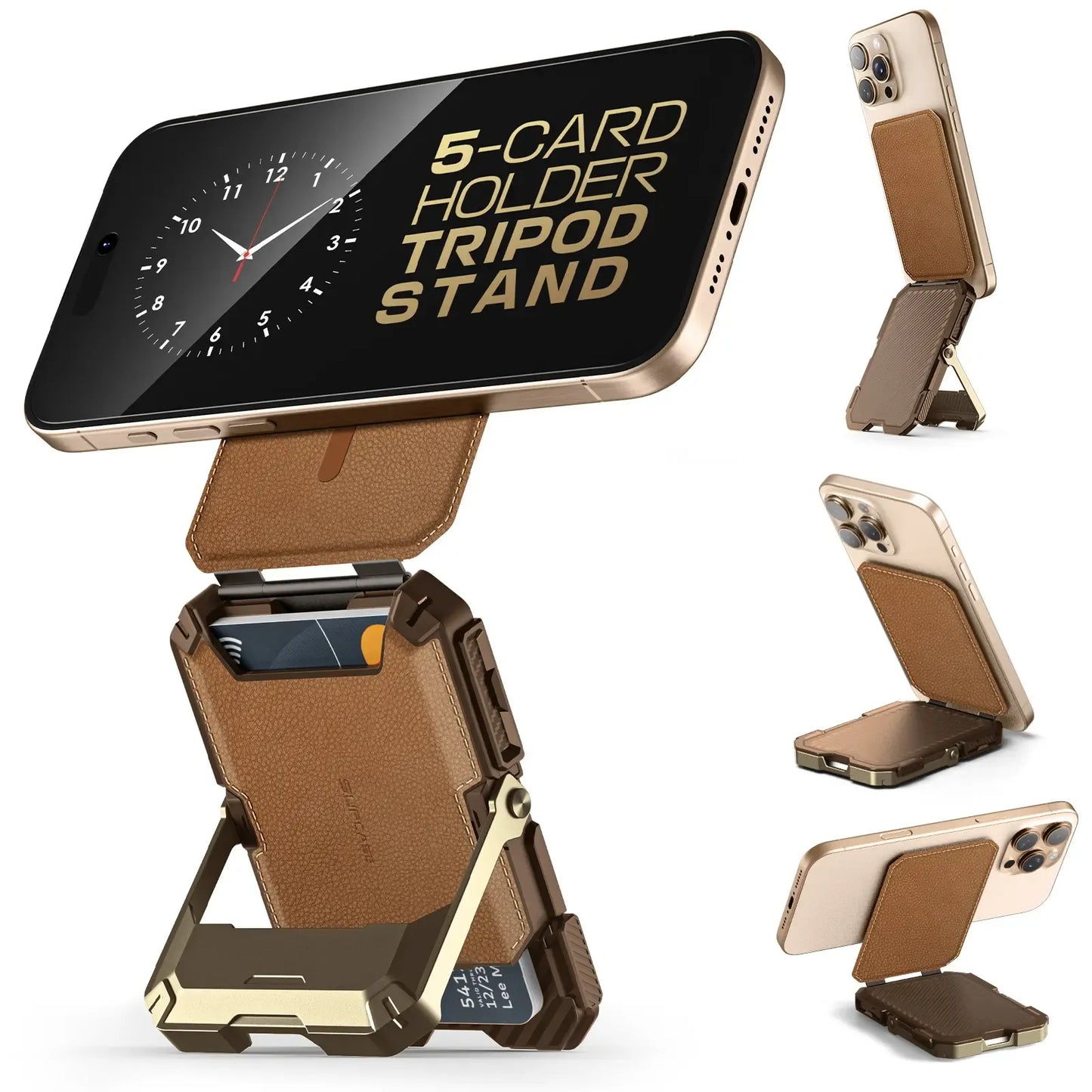 Magnetic Phone Wallet with Stand