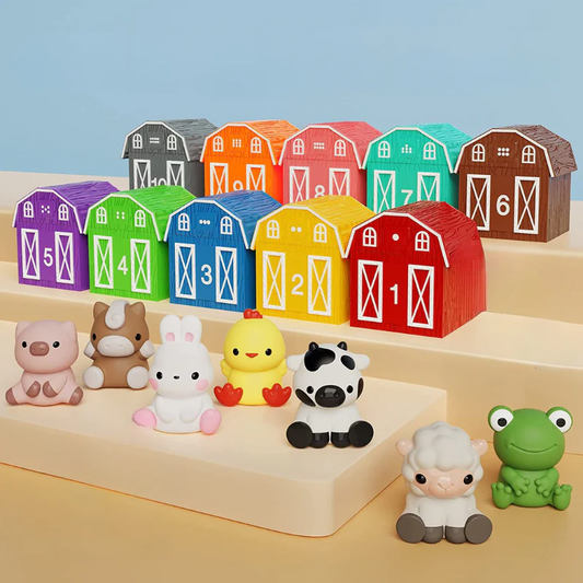 Montessori Farm Animal Educational Toys