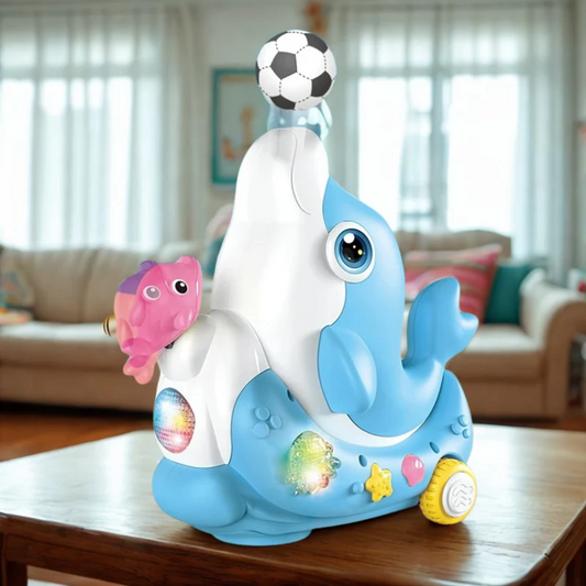 Dolphin Floating Ball Toy with Lights & Sounds