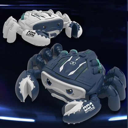 Interactive Dancing LED Mist Crab Toy for Children