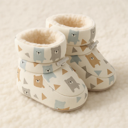 Elastic Cuff Anti-Slip Baby Shoes