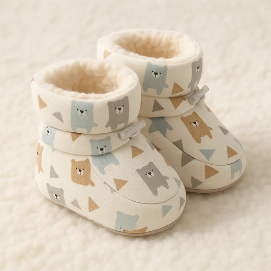 Elastic Cuff Anti-Slip Baby Shoes