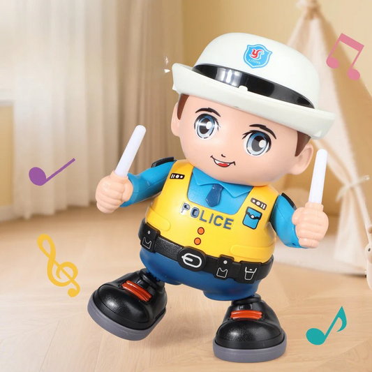 Electric Dancing Police Robot with Light & Music