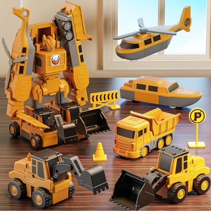 Transformable Modular Building Toy Set