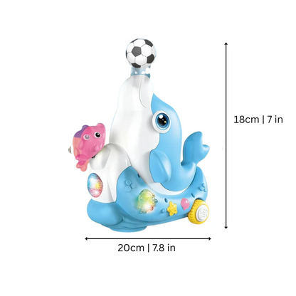 Dolphin Floating Ball Toy with Lights & Sounds