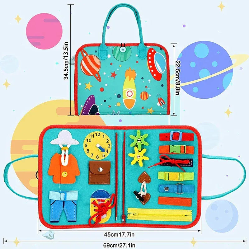 Montessori Tactile Sensory Board