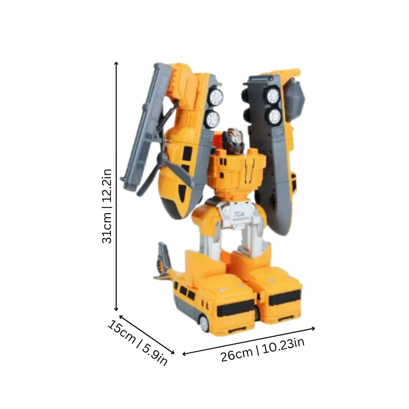 Transformable Modular Building Toy Set