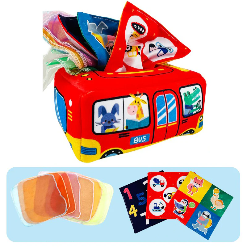 Montessori Sensory Tissue Box Toy