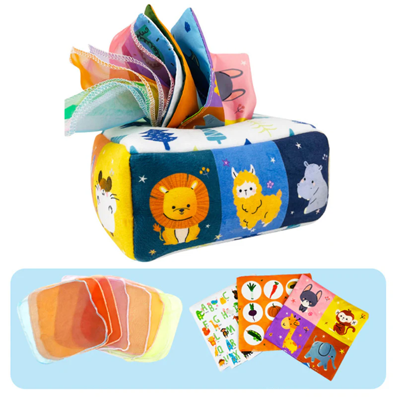 Montessori Sensory Tissue Box Toy