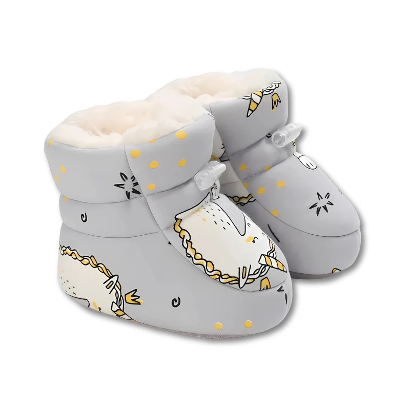Elastic Cuff Anti-Slip Baby Shoes
