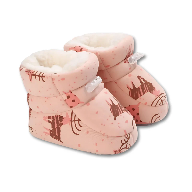 Elastic Cuff Anti-Slip Baby Shoes