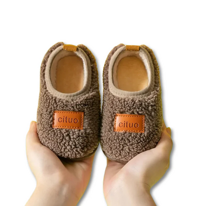Cute Warm Winter Kids Anti-Slip Slippers