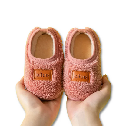Cute Warm Winter Kids Anti-Slip Slippers
