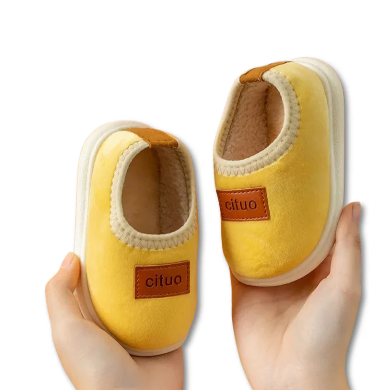 Cute Warm Winter Kids Anti-Slip Slippers